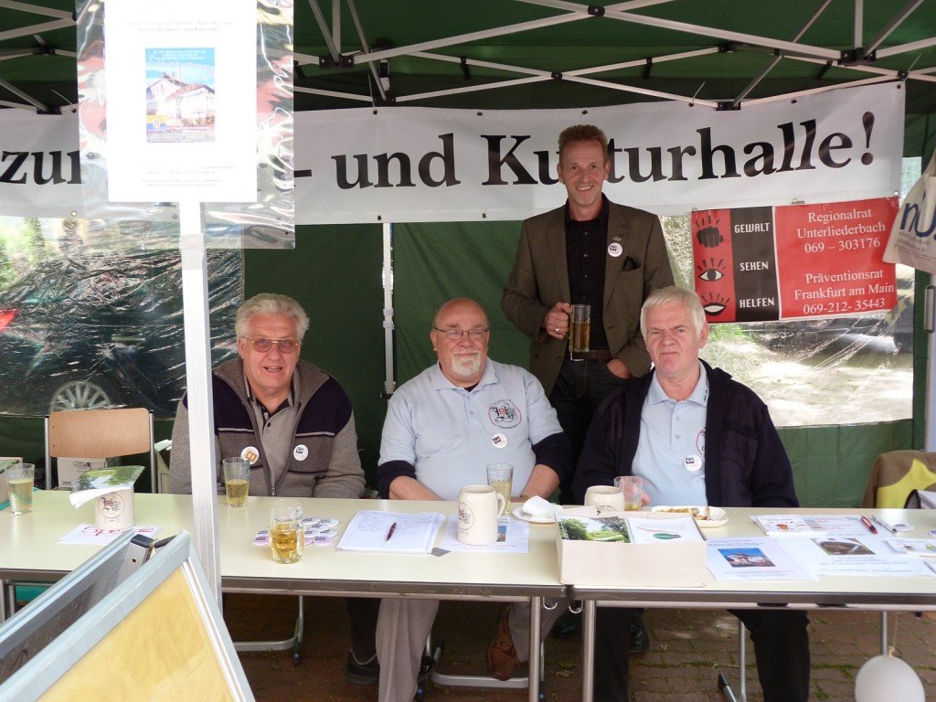 Stand des Arbeitskreises Sport- und Kulturhalle